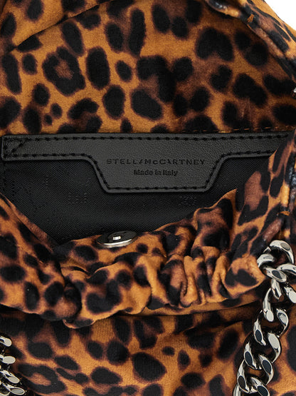 Stella Mccartney Falabella Mini Drawstring Handbag Brown