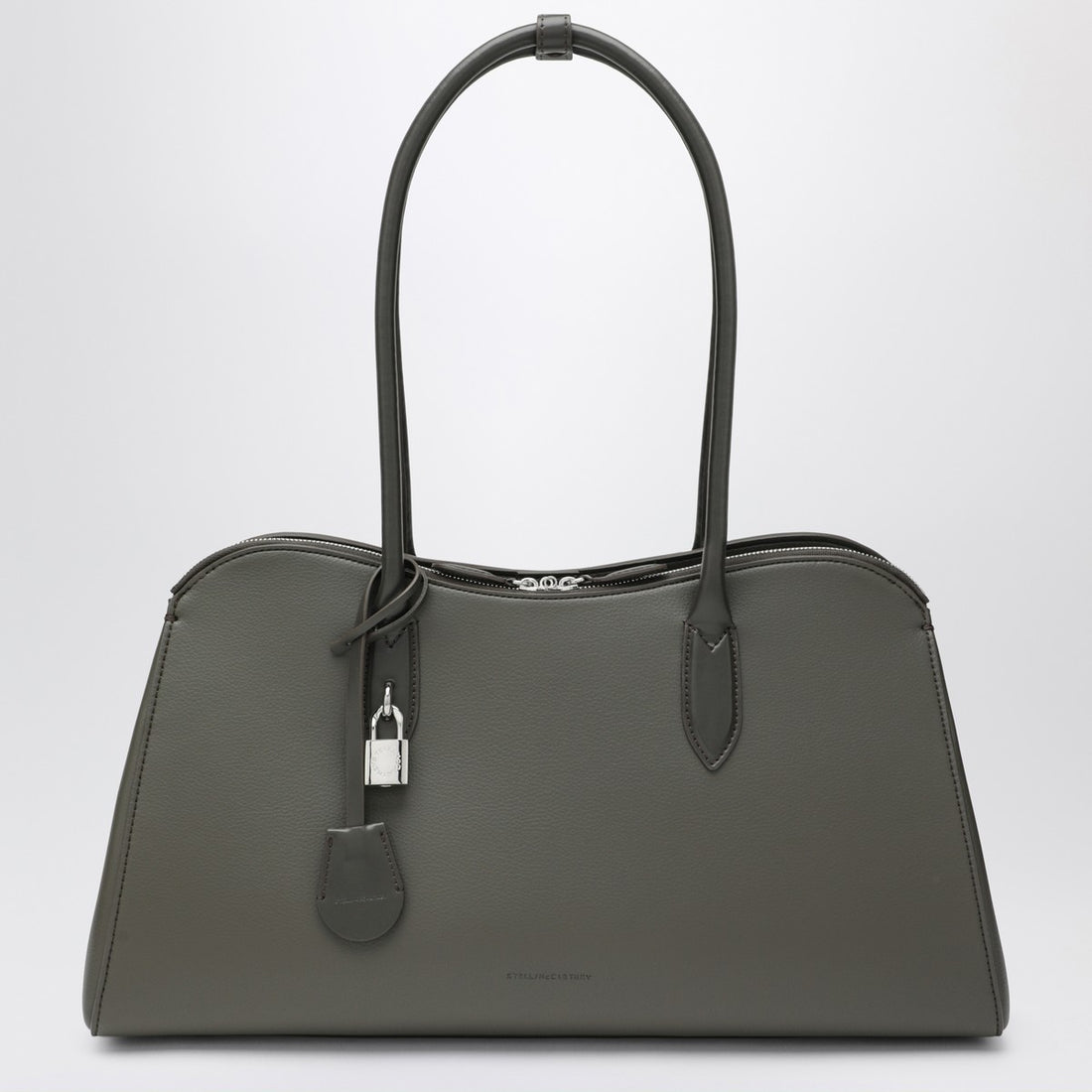 Stella McCartney Olive Green Ryder Vegan Leather Shopper Bag Green