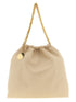 Stella Mccartney Falabella Drawstring Shoulder Bag Beige