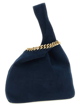 Stella Mccartney Null Suede Handbag Blue