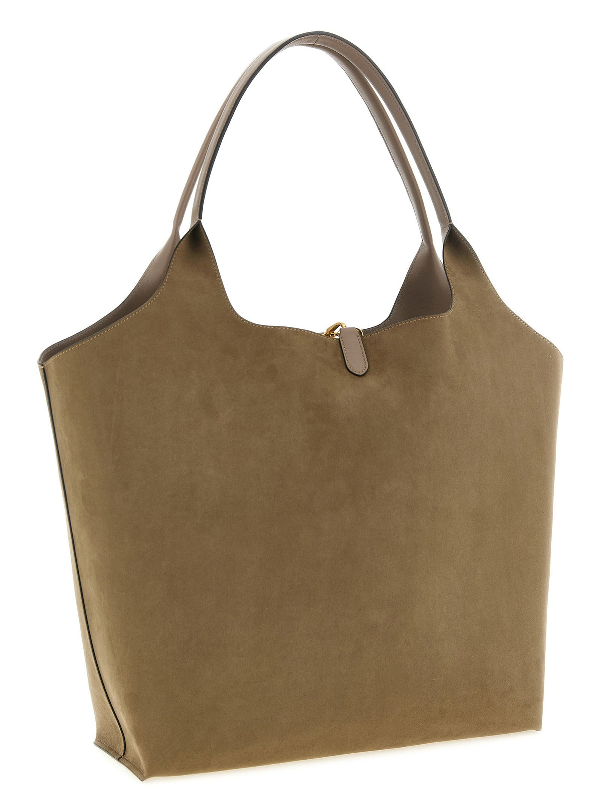 Stella Mccartney Logo Reversible Shopping Bag Gray