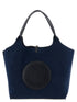 Stella Mccartney Logo Reversible Shopping Bag Multicolor