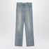 Valentino Light Blue Washed Denim Jeans Blue