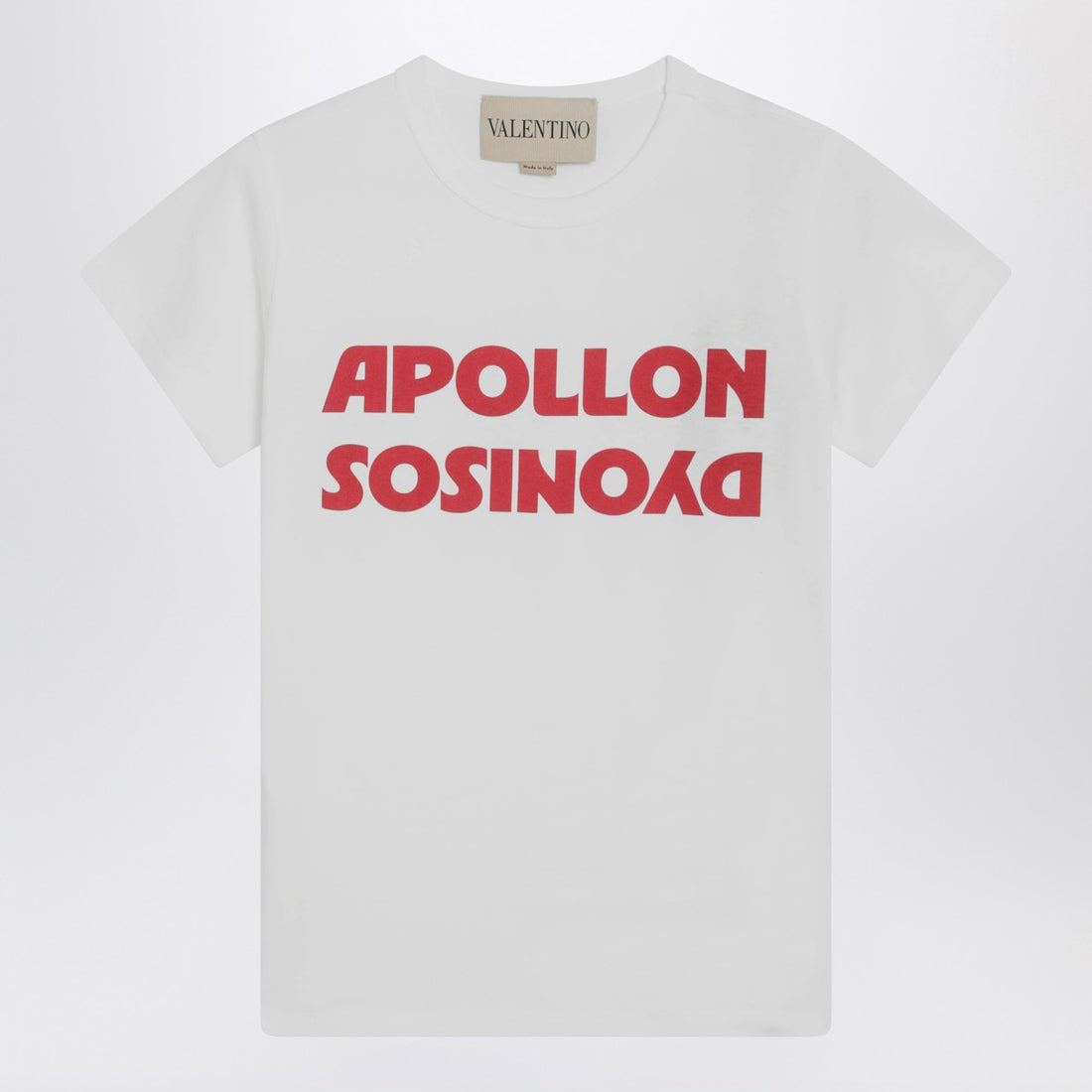 Valentino White Apollon Dionysus Print T-shirt White