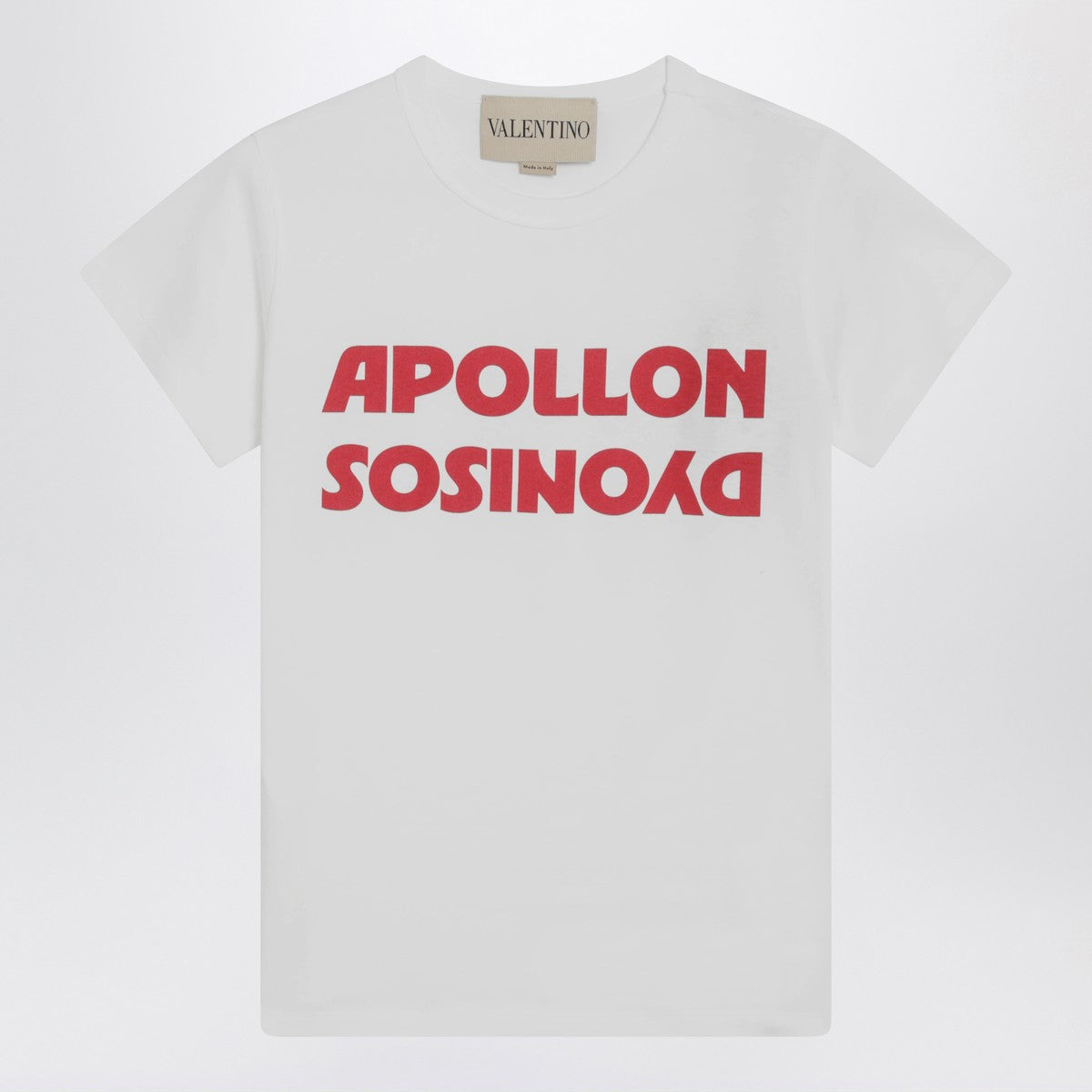 Valentino White Apollon Dionysus Print T-shirt White