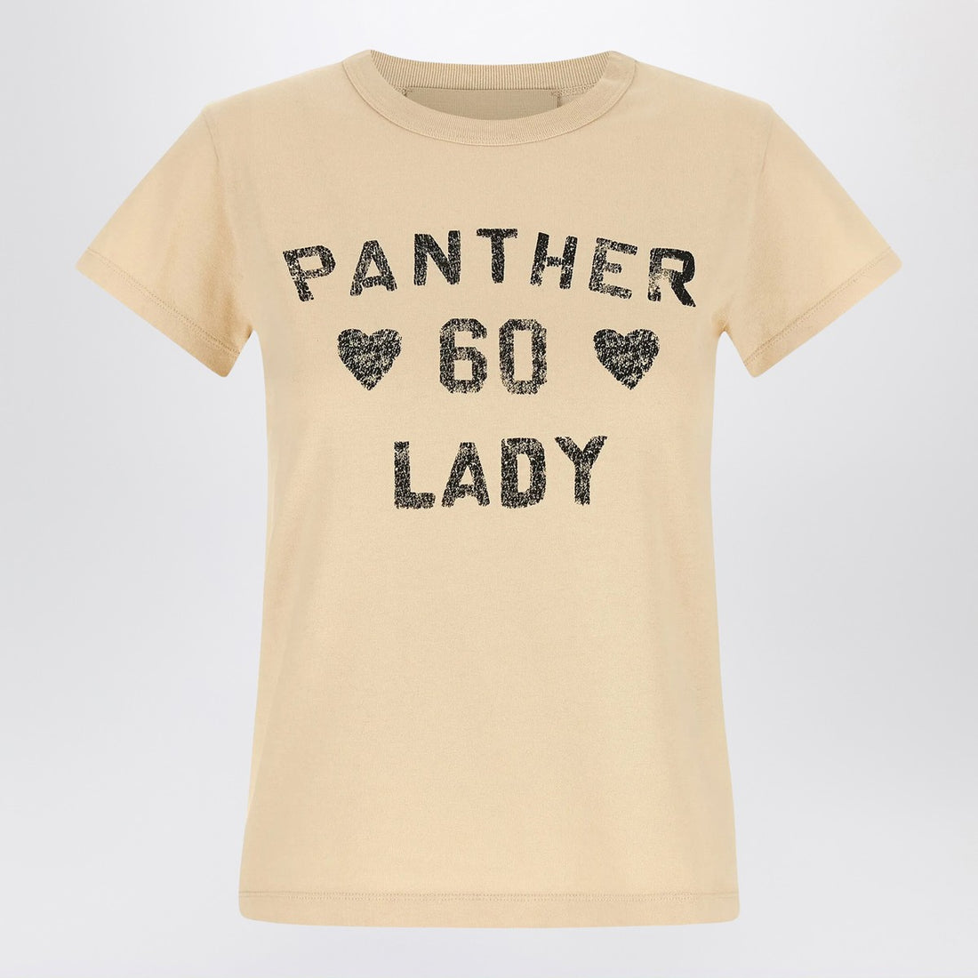 Valentino Panther Lady Cotton T-shirt Black