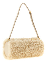 Stella Mccartney Shearling Clutch Beige