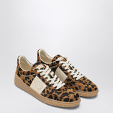 Valentino Garavani Upvillage pony-effect calfskin sneakers brown