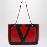 Valentino Garavani Medium Viva Superstar Shopper Bag Red/Black red