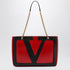 Valentino Garavani Medium Viva Superstar Shopper Bag Red/Black red