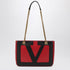 Valentino Garavani Viva Superstar Small Leather Shoulder Bag Red