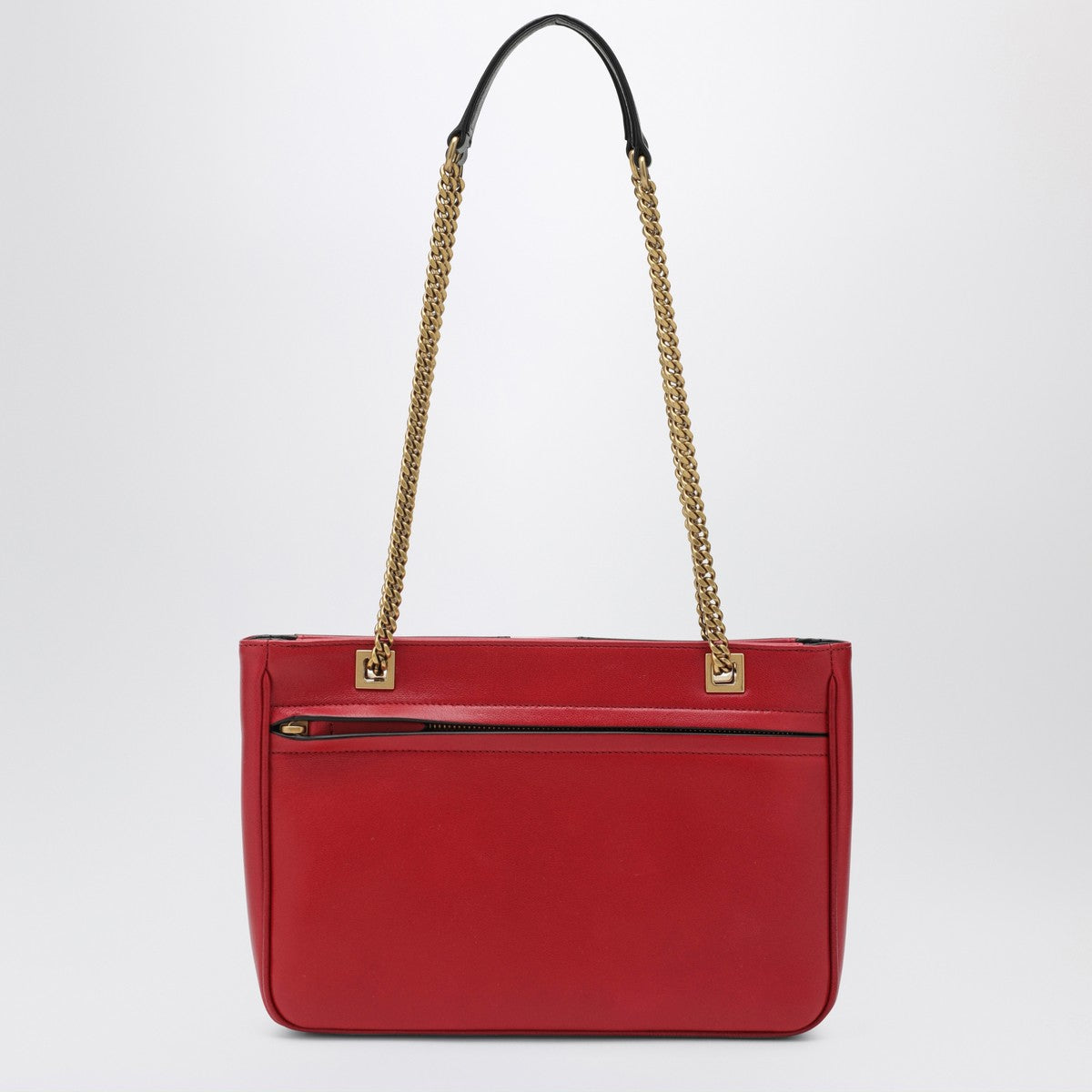 Valentino Garavani Viva Superstar Small Leather Shoulder Bag Red