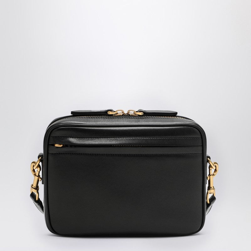 Valentino Garavani Viva Superstar crossbody bag in black leather black