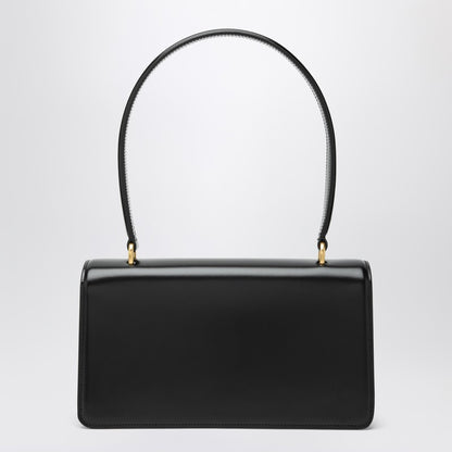 Valentino Garavani Vain glossy calfskin handbag black
