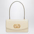 Valentino Garavani Vain Top Handle Bag in Glossy White Calfskin White