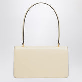 Valentino Garavani Vain Top Handle Bag in Glossy White Calfskin White