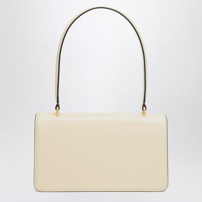 Valentino Garavani Vain Top Handle Bag in Glossy White Calfskin White