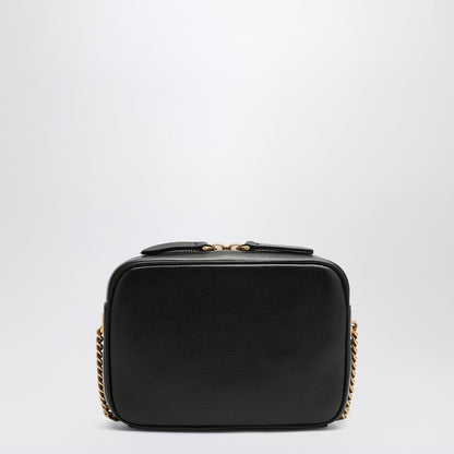 Valentino Garavani Viva Superstar Chain Belt Bag in Black Lambskin black