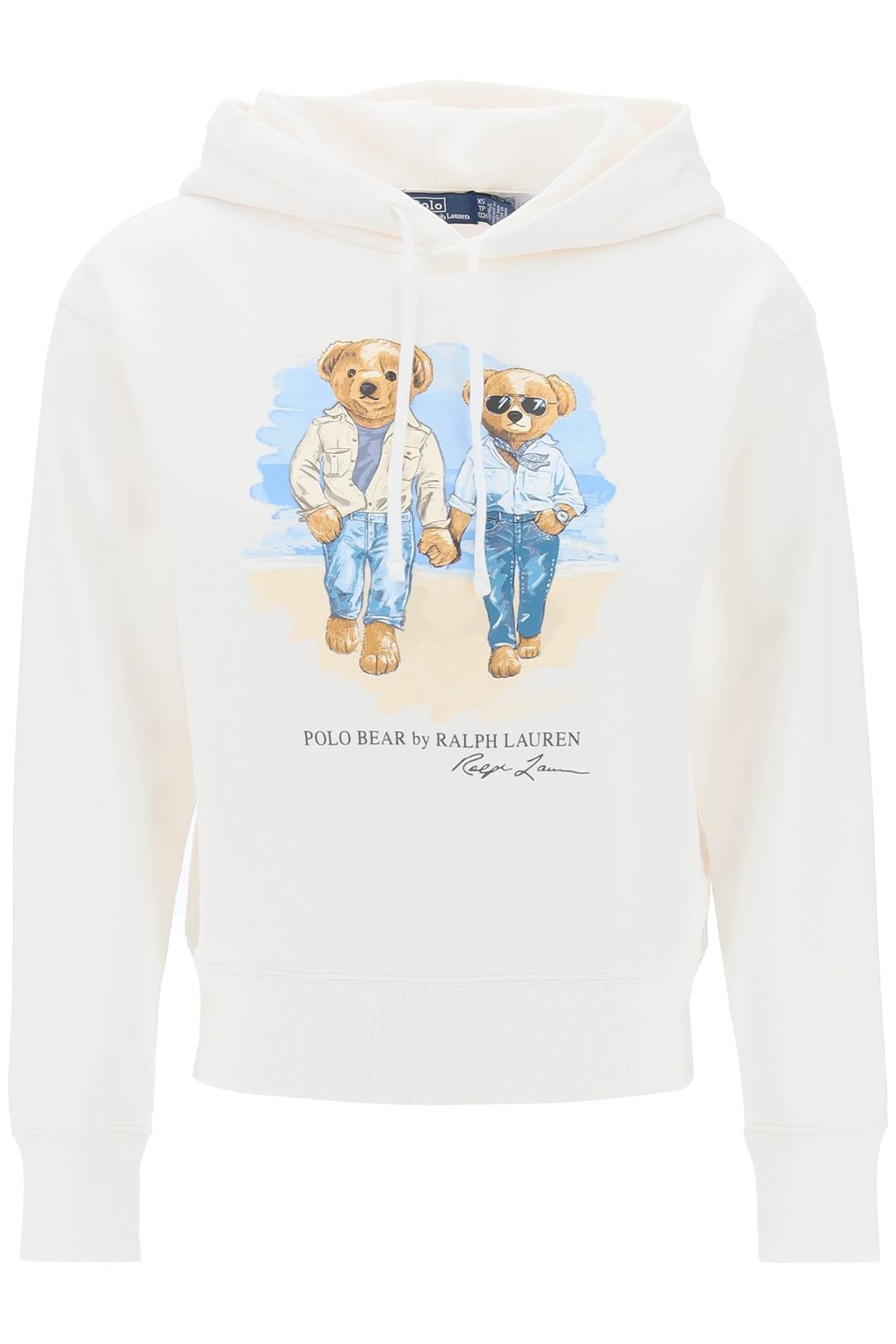 Polo bear hooded sweatshirt