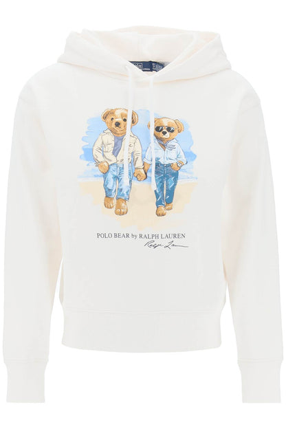 Polo bear hooded sweatshirt