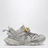 Balenciaga Track Trail Sneakers In Yellow, Purple, Brown And Black - Multicolor