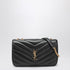 Saint Laurent Medium LouLou quilted leather shoulder bag black