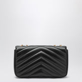 Saint Laurent Medium LouLou quilted leather shoulder bag black
