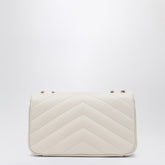 Saint Laurent Medium LouLou Cream Quilted Leather Shoulder Bag White