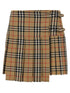 Burberry Kilt Skirt Beige