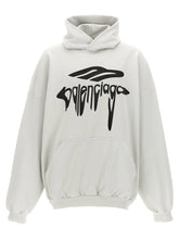 Balenciaga 3b Liquefied Hoodie White