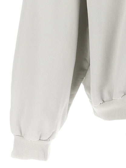 Balenciaga 3b Liquefied Hoodie White