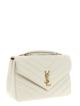 Saint Laurent Loulou Large Shoulder Bag Beige