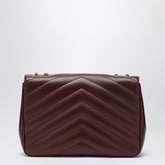 Saint Laurent Large LouLou Leather Bag Hot Wine