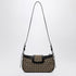 Balenciaga Essex Small Jacquard and Embossed Leather Shoulder Bag Multicolor