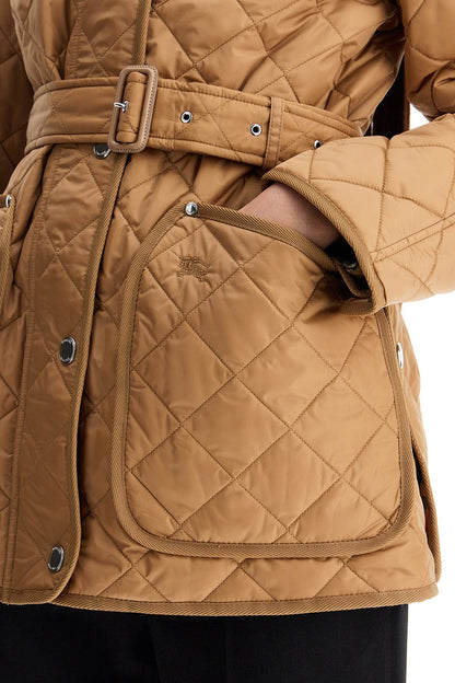 Veste matelassée Burberry avec ceinture stylo