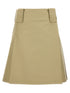 Burberry Pleated Skirt Beige