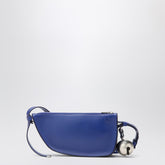 Burberry Medium Shield Shoulder Bag in Blue Leather Blue