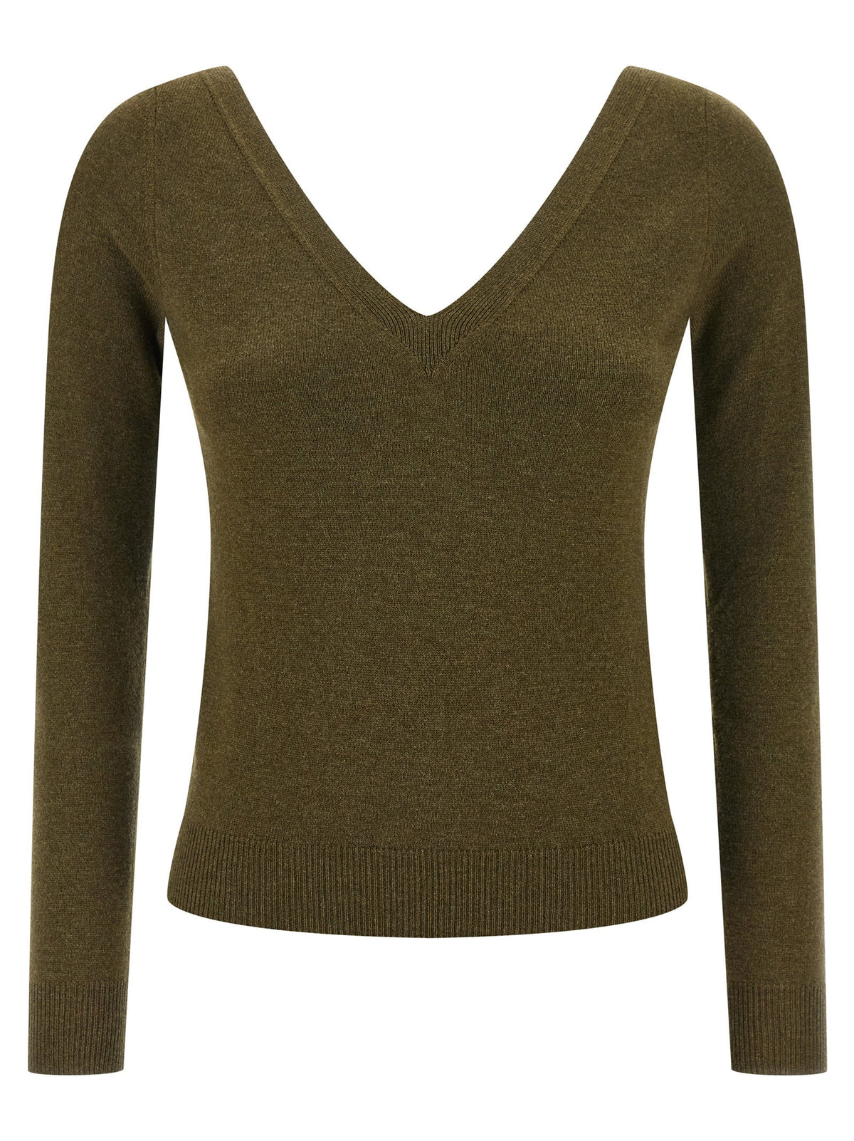Saint Laurent Cashmere Sweater Green