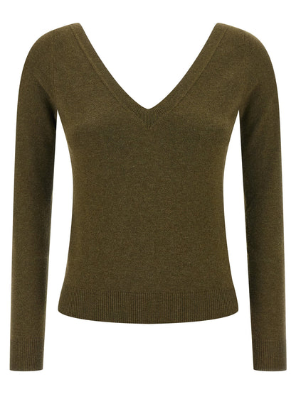 Saint Laurent Cashmere Sweater Green