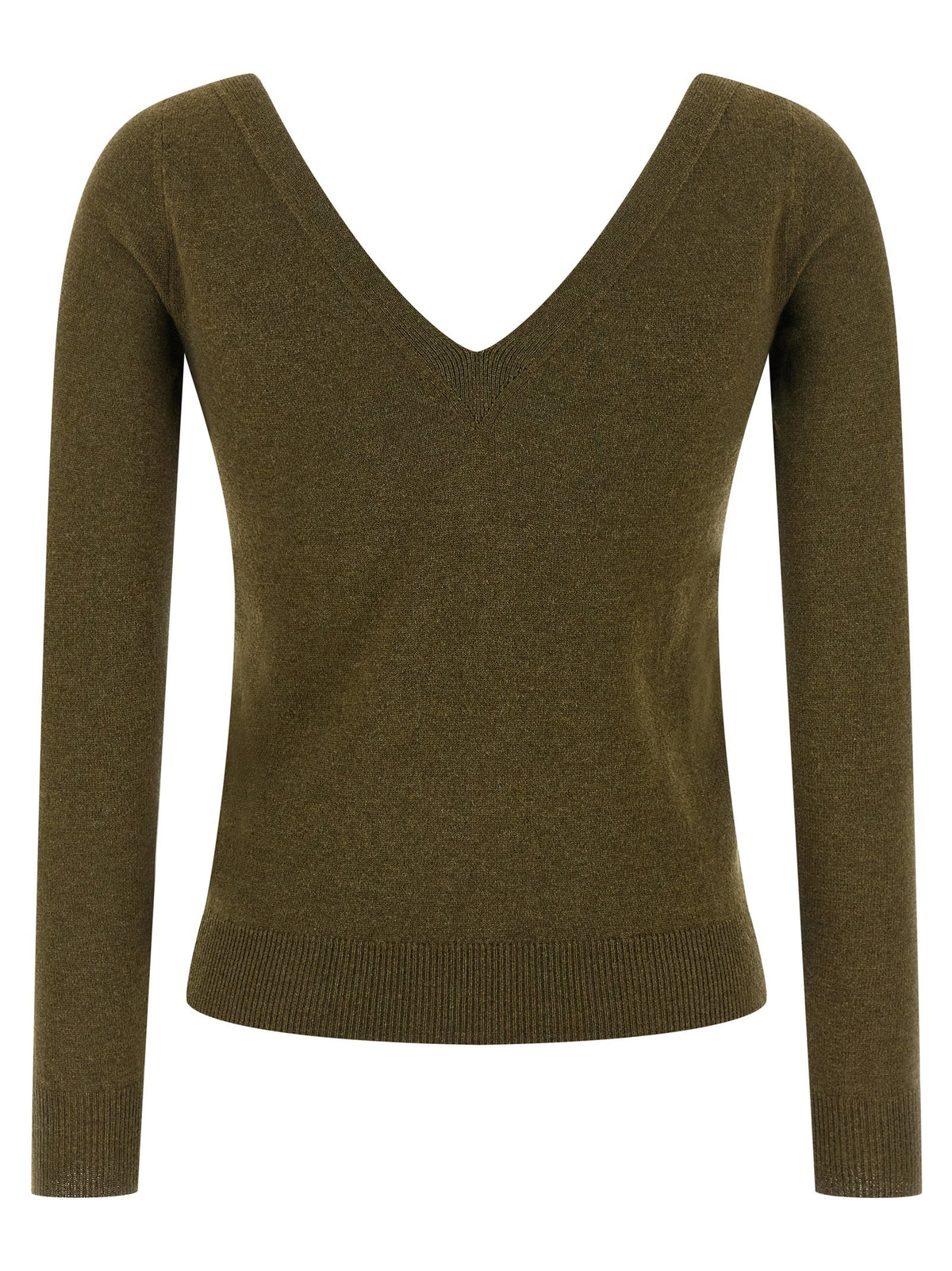 Saint Laurent Cashmere Sweater Green