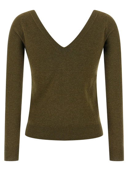 Saint Laurent Cashmere Sweater Green