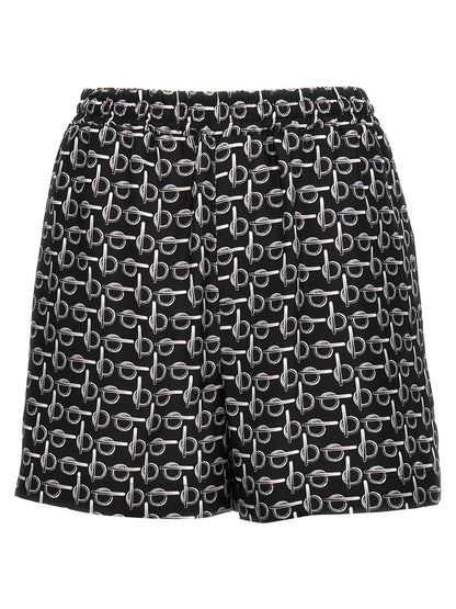 Burberry Press Shorts Black