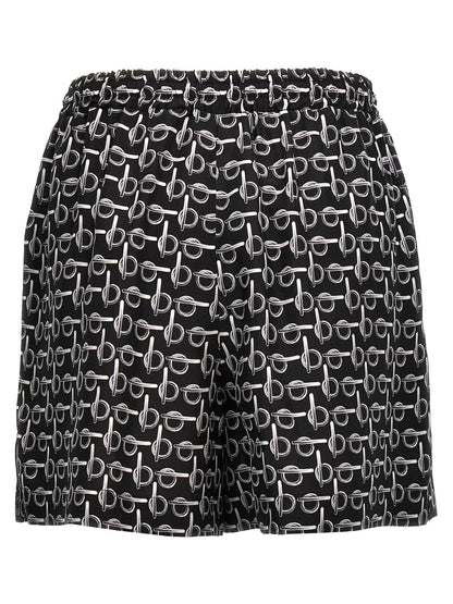 Burberry Press Shorts Black