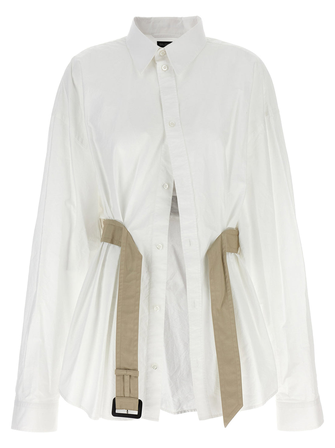 Balenciaga Belt Shirt White