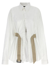 Balenciaga Belt Shirt White