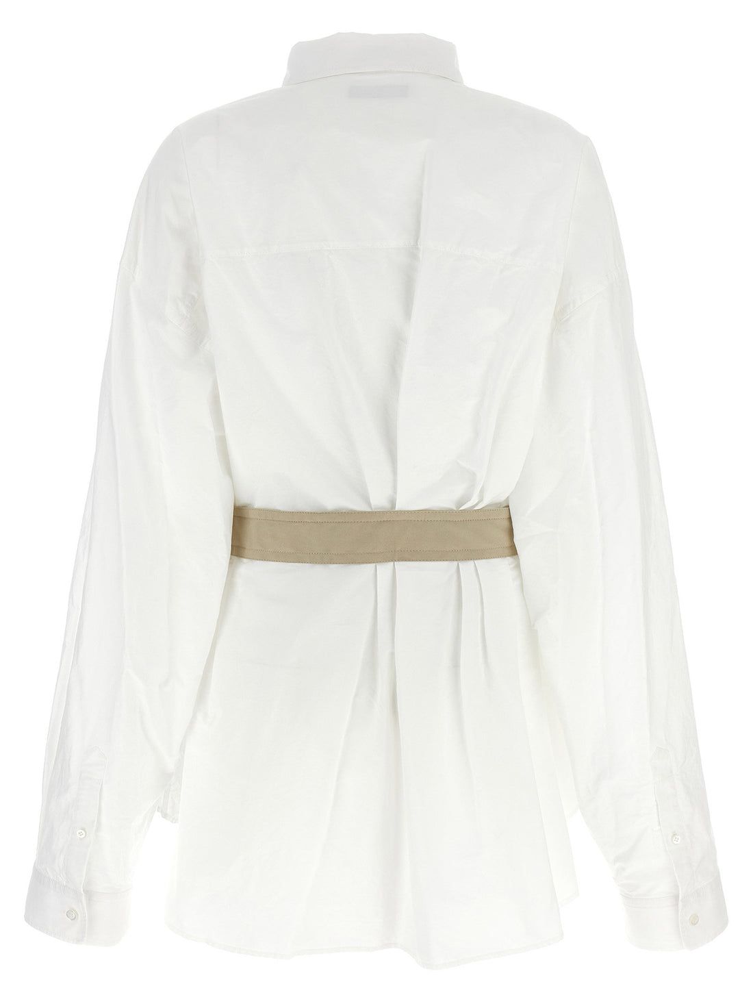 Balenciaga Belt Shirt White
