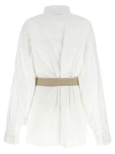 Balenciaga Belt Shirt White