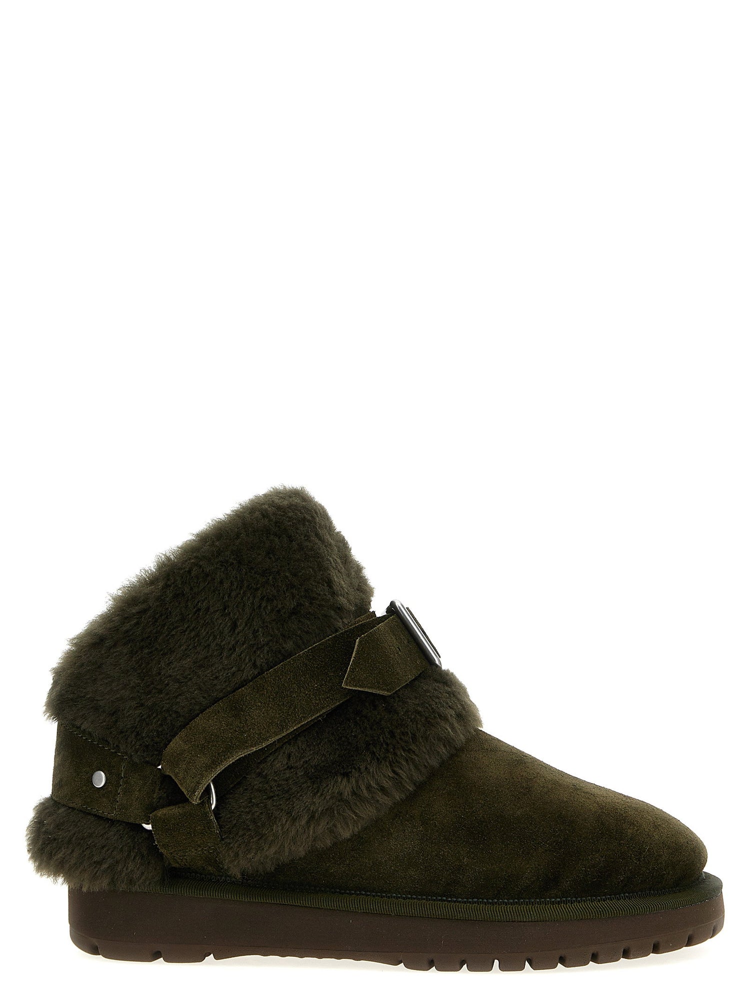Burberry Chubby Ankle Boots Green
