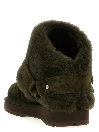 Burberry Chubby Ankle Boots Green