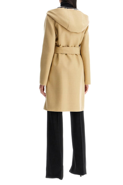 Reversible wool coat